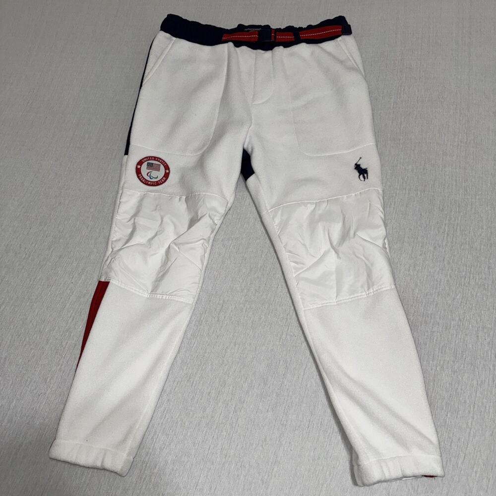 Polo Ralph Lauren 2022 United States Paralympic Team Pants Adult LG 36 USA Made - Picture 1 of 14